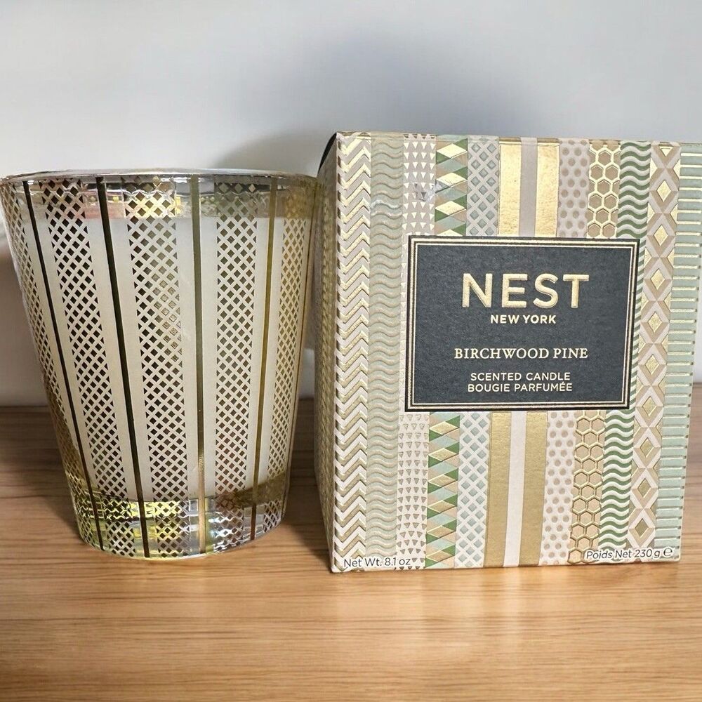 NEST New York Birchwood Pine Scented Classic Candle, 8.1 oz